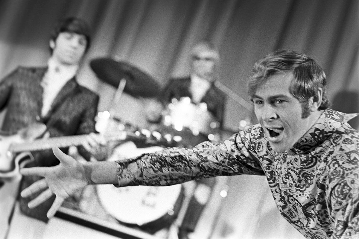 Солист ВИА "Поющие гитары" Богдан Вивчаровский