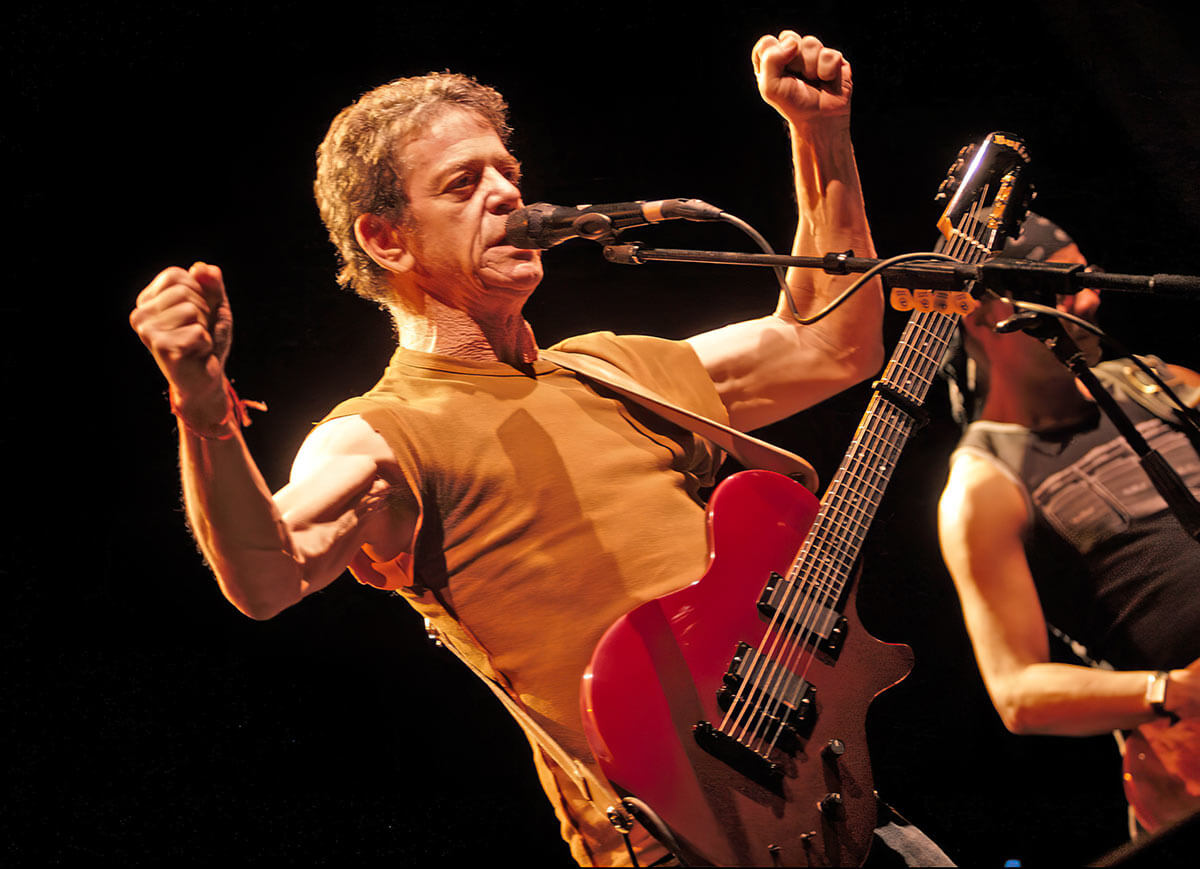 Певец Лу Рид