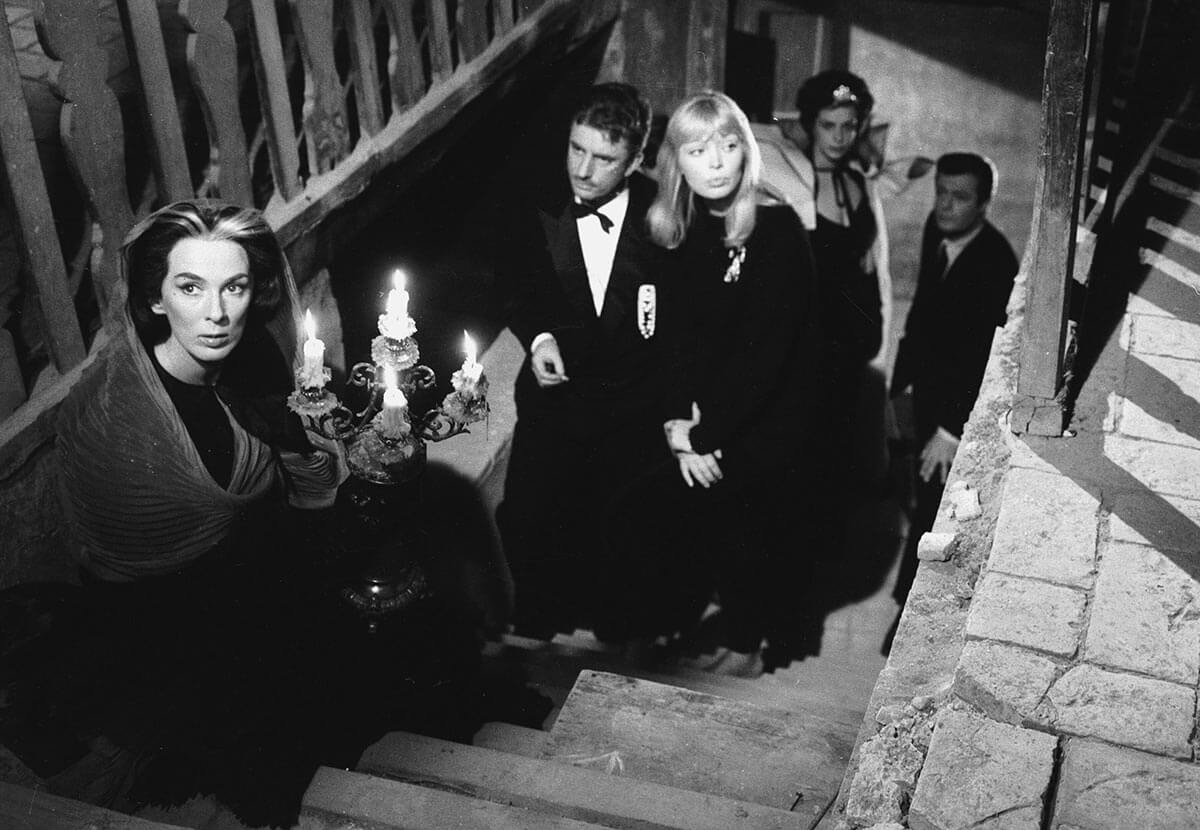 Певица Нико в фильме "Сладкая жизнь"