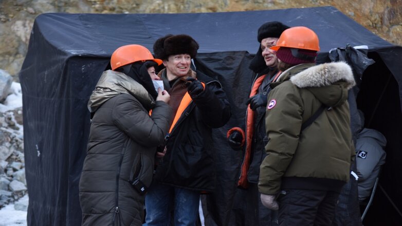 На Учалинском ГОКе сняли сериал с участием Сергея Безрукова