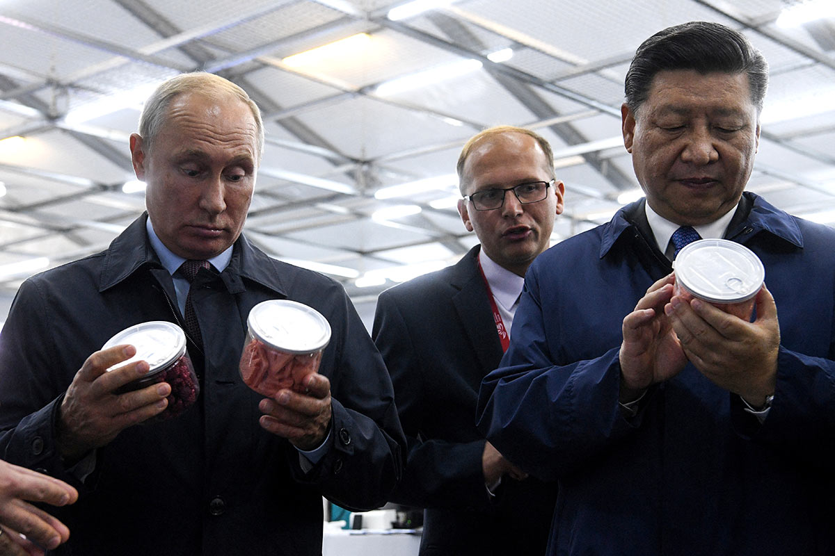 Владимир Путин и Си Цзиньпин