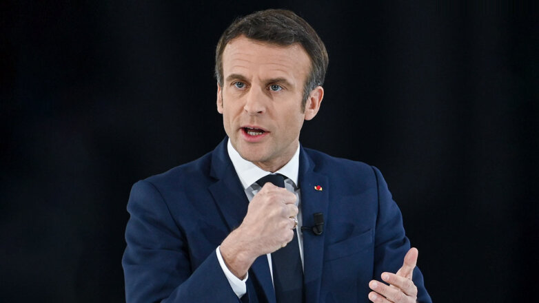 Макрон: Франция и США продолжат военную поддержку Киева