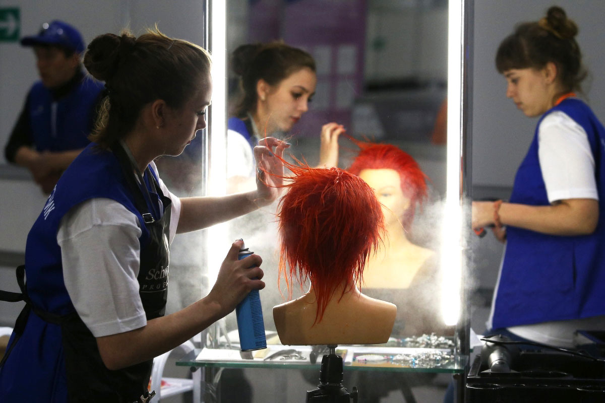 Обучение парикмахерскому искусству