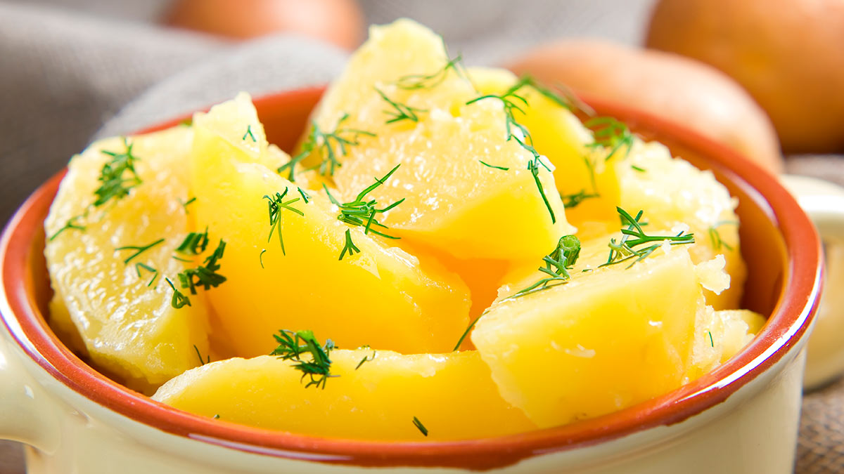 Вареный картофель