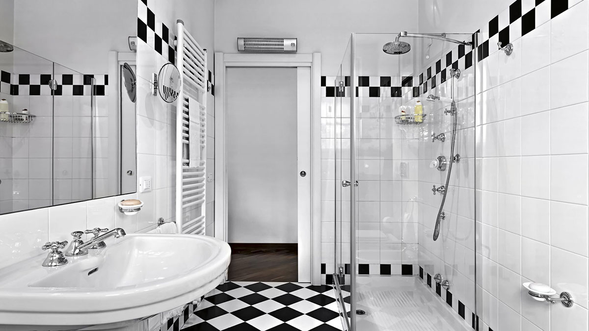 Белую ванную