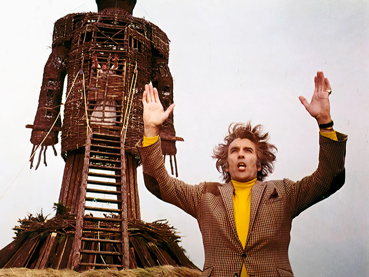 Кадр из фильма "Плетеный человек", 1973 год