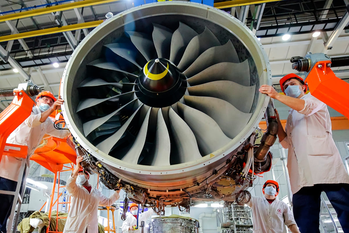 Авиационный двигатель ПД-14