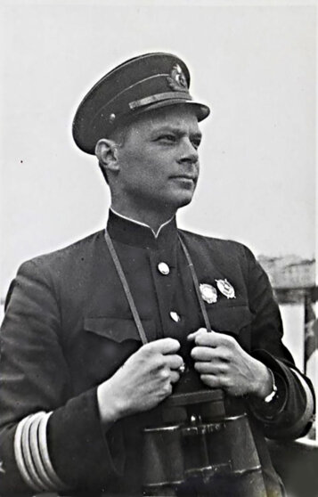 Командир 4-го дивизиона подлодок КБФ Владимир Егоров