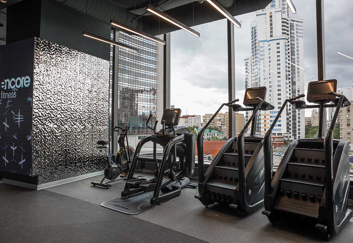 Кардиозаона клуба Encore Fitness