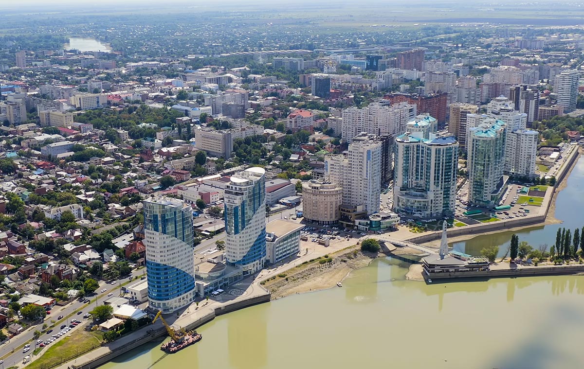 Новые жилые дома в Краснодаре