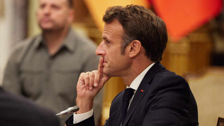 Макрон: Украина не станет членом ЕС завтра, даже если ей предоставят статус кандидата