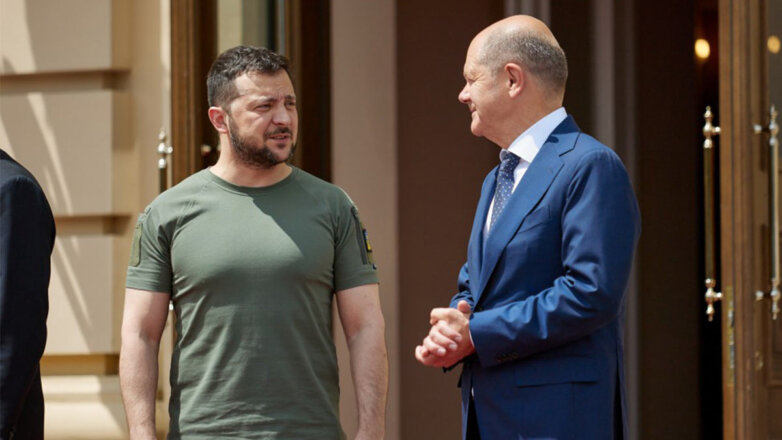 Die Welt: канцлер ФРГ нарушил данное Зеленскому обещание