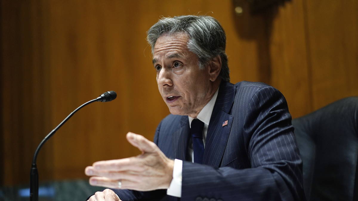 Государственный секретарь США Энтони Блинкен