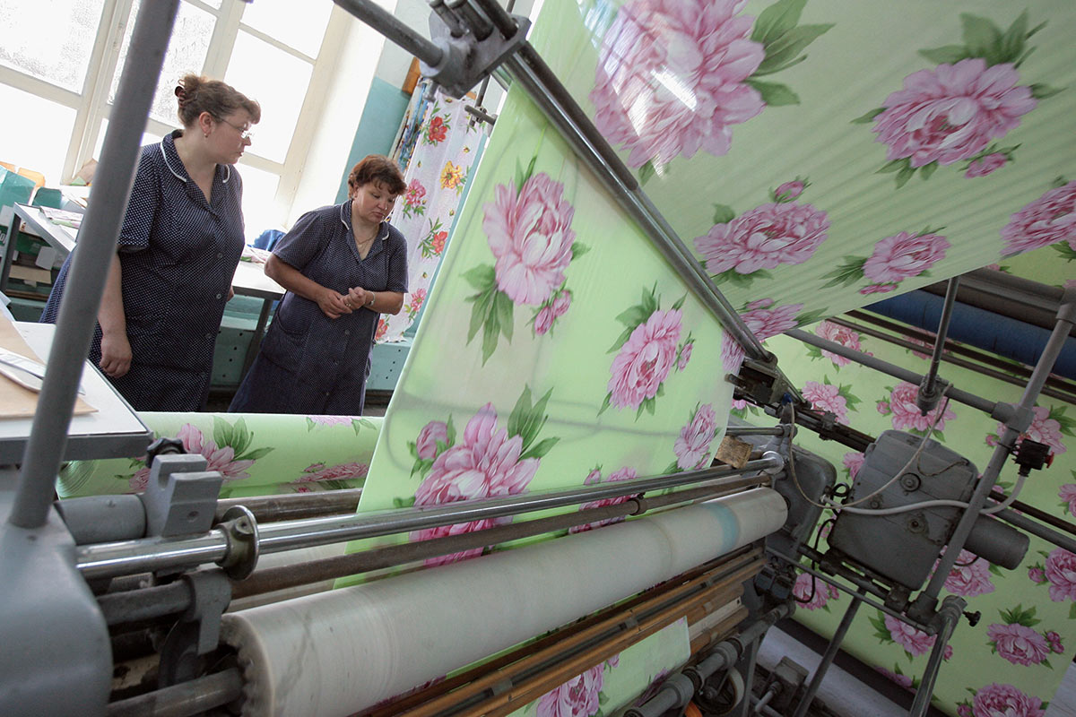 Цех ткацко-отделочной фабрики "Новая Ивановская мануфактура"