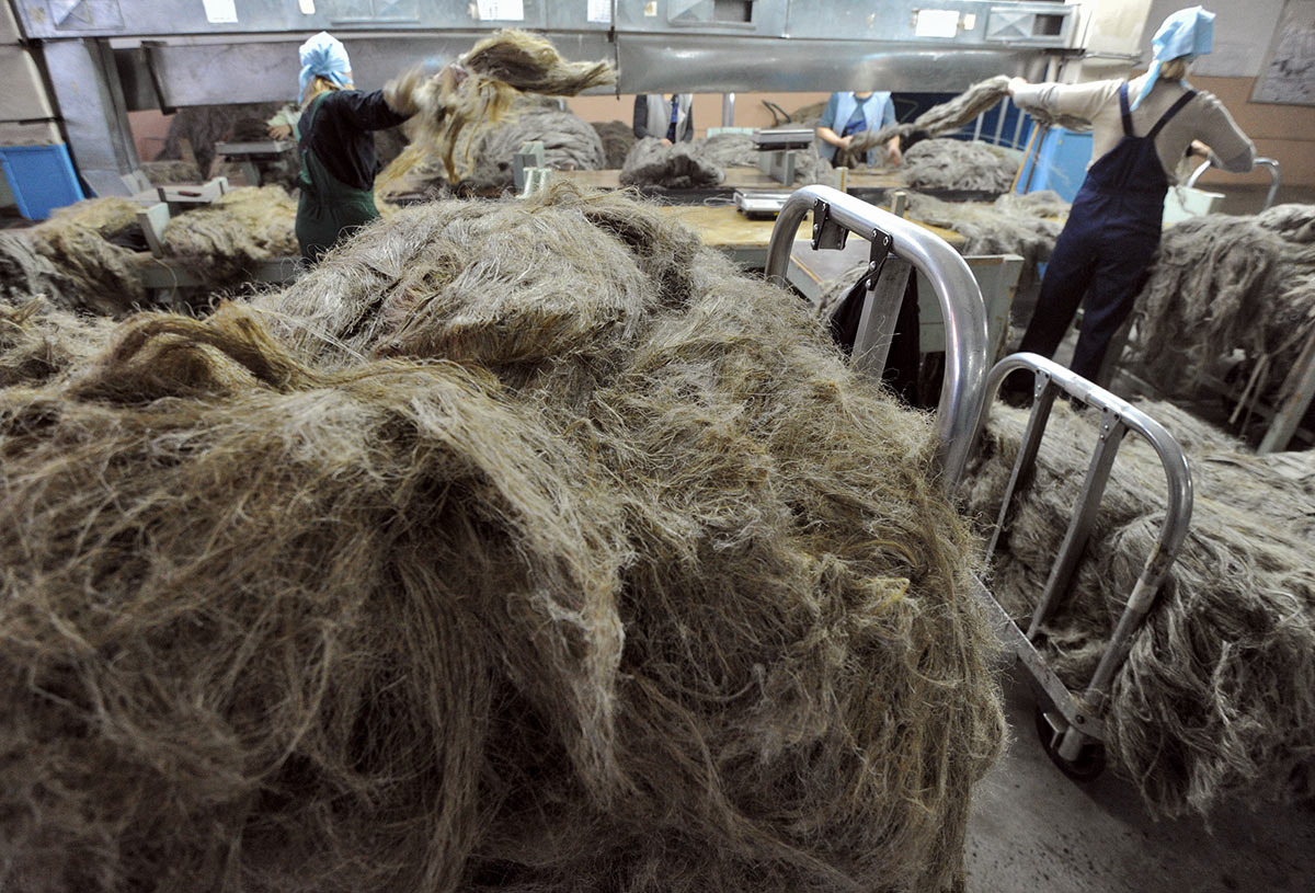 Производство льняных и полульняных тканей