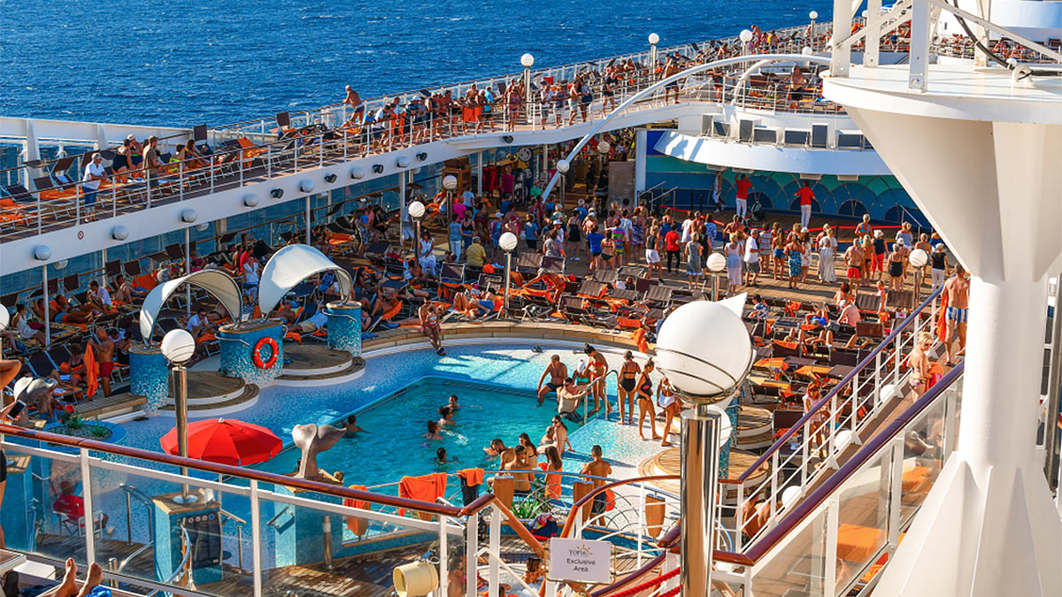 Отдых на большом круизном лайнере