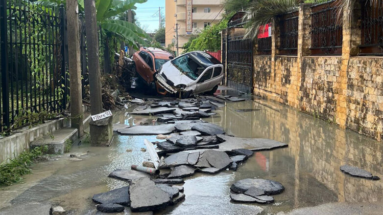 В Сочи рассказали о последствиях мощного ливня