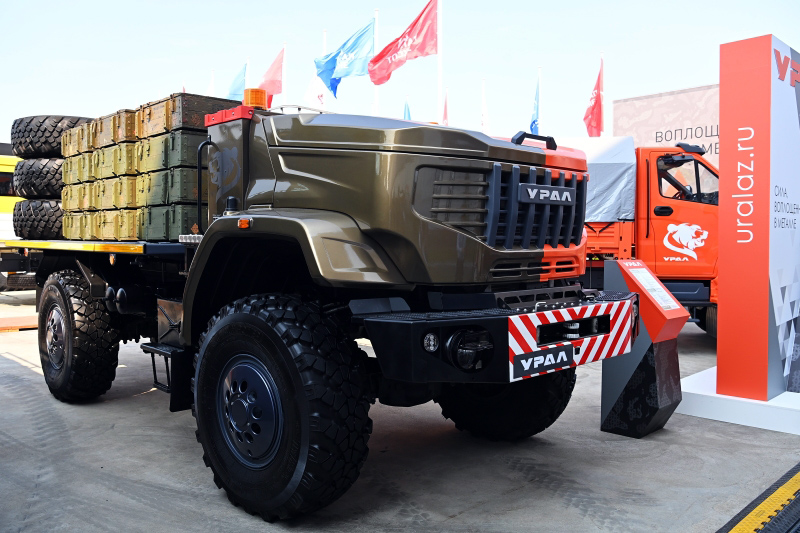 Прототип беспилотного автомобиля на шасси "Урал-432067-73"