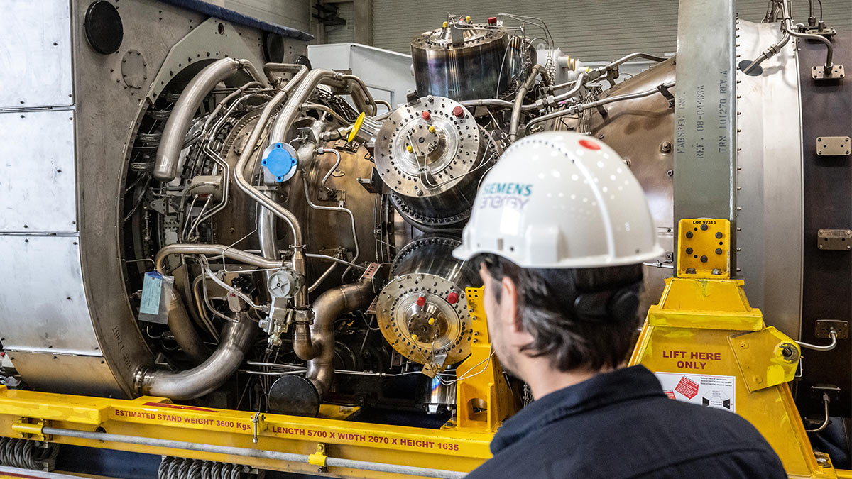 Газовая турбина Siemens