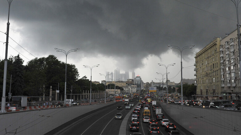 В ближайшее время Москву накроет гроза с дождем