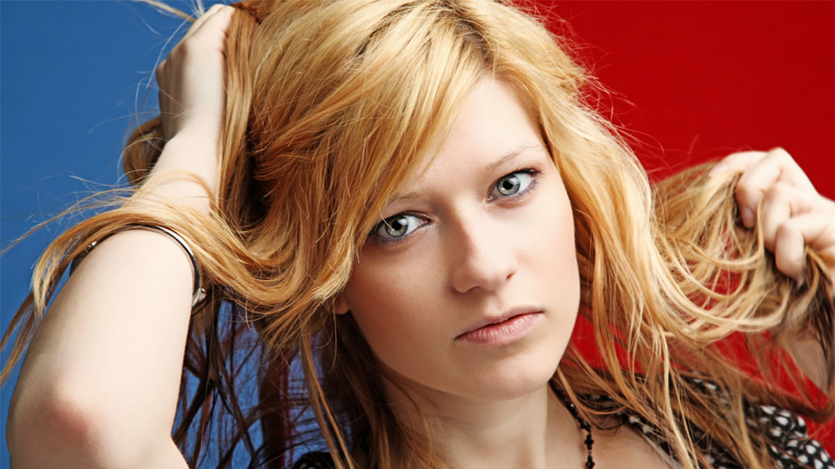 Рыжий блонд