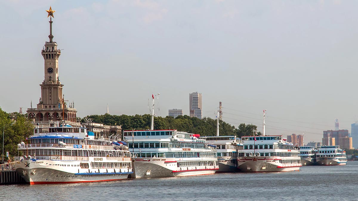 Северный речной вокзал. Москва