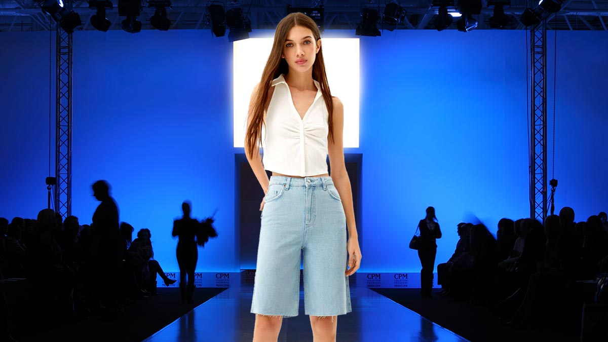 Джинсовые шорты