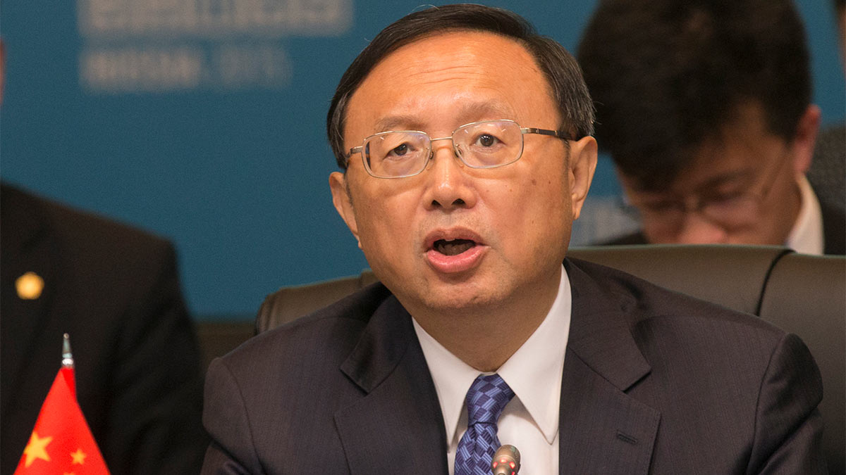 Член Политбюро Центрального комитета Коммунистической партии Китая Ян Цзечи