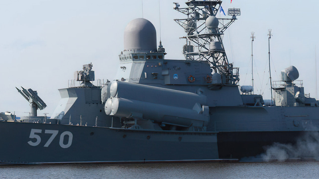 Зенитный ракетный комплекс малой дальности Оса-МА и противокорабельная ракета П-120 «Малахит»