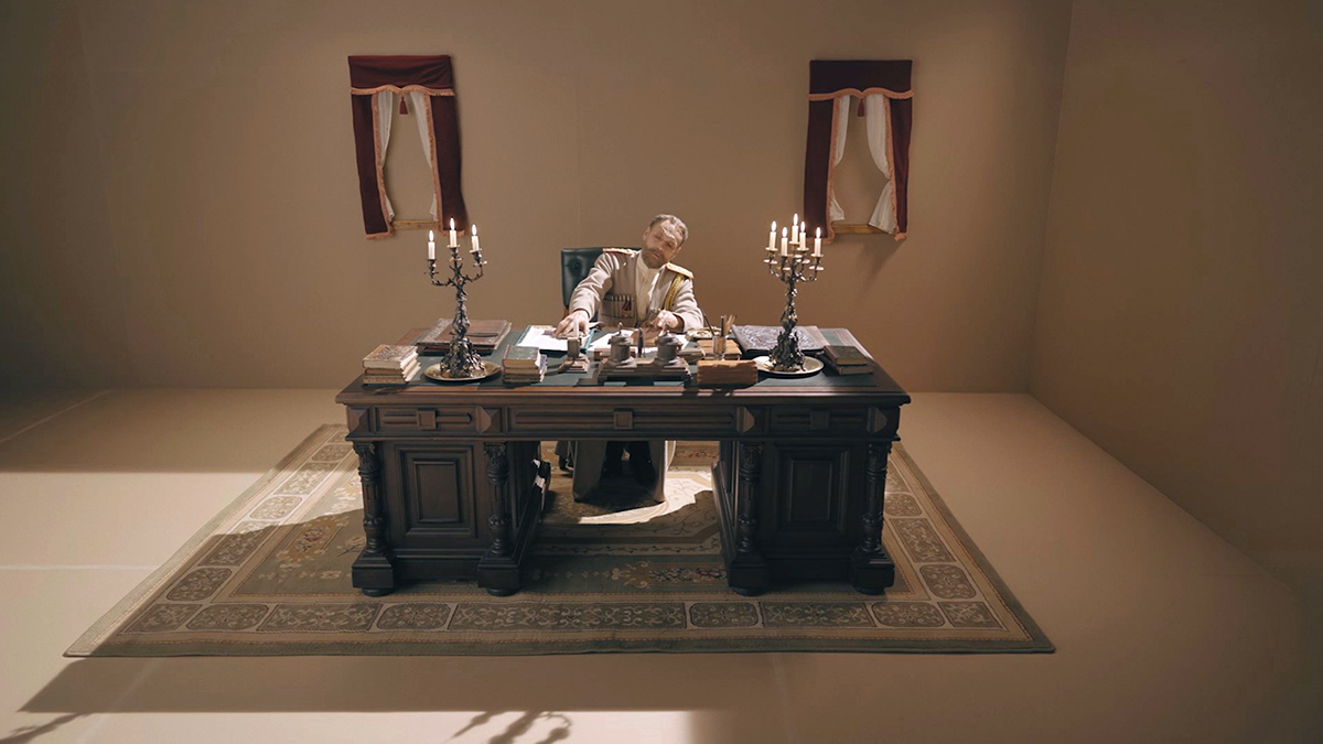 кадр из историко-документального фильма "Русский раскол"