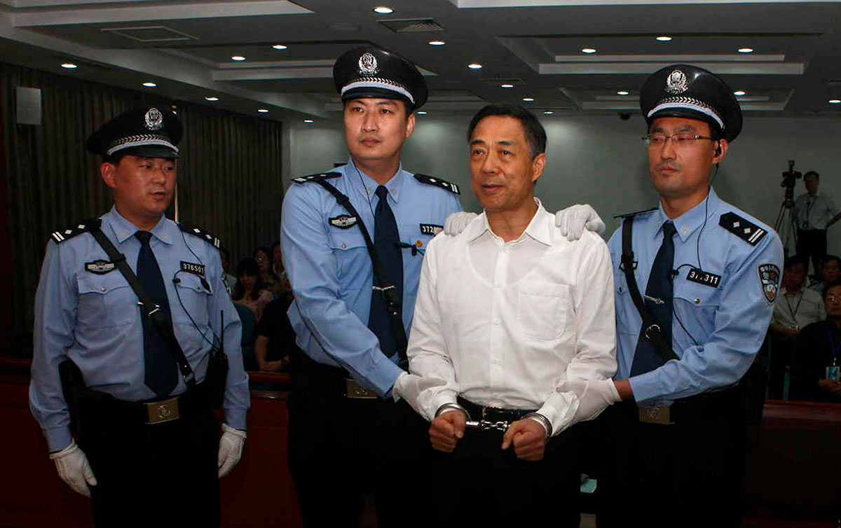 Бо Силай под арестом