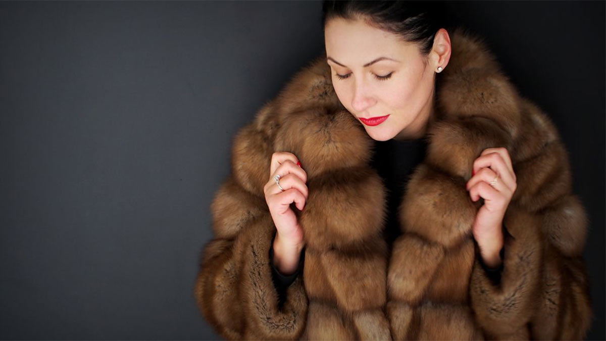 Шуба из натурального меха