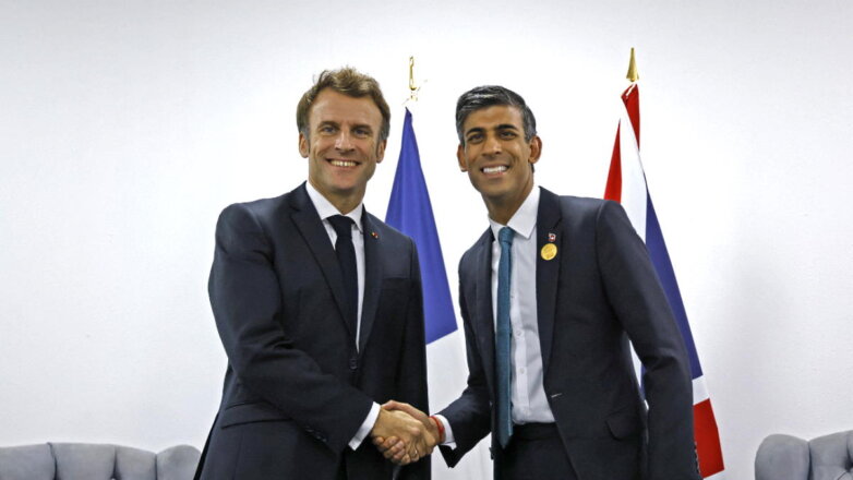 Сунак и Макрон выступили за сохранение военной помощи Украине