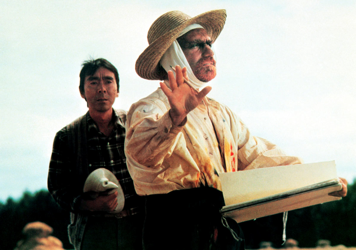 Мартин Скорсезе в роли Ван Гога в фильме Акиры Куросавы "Сны"