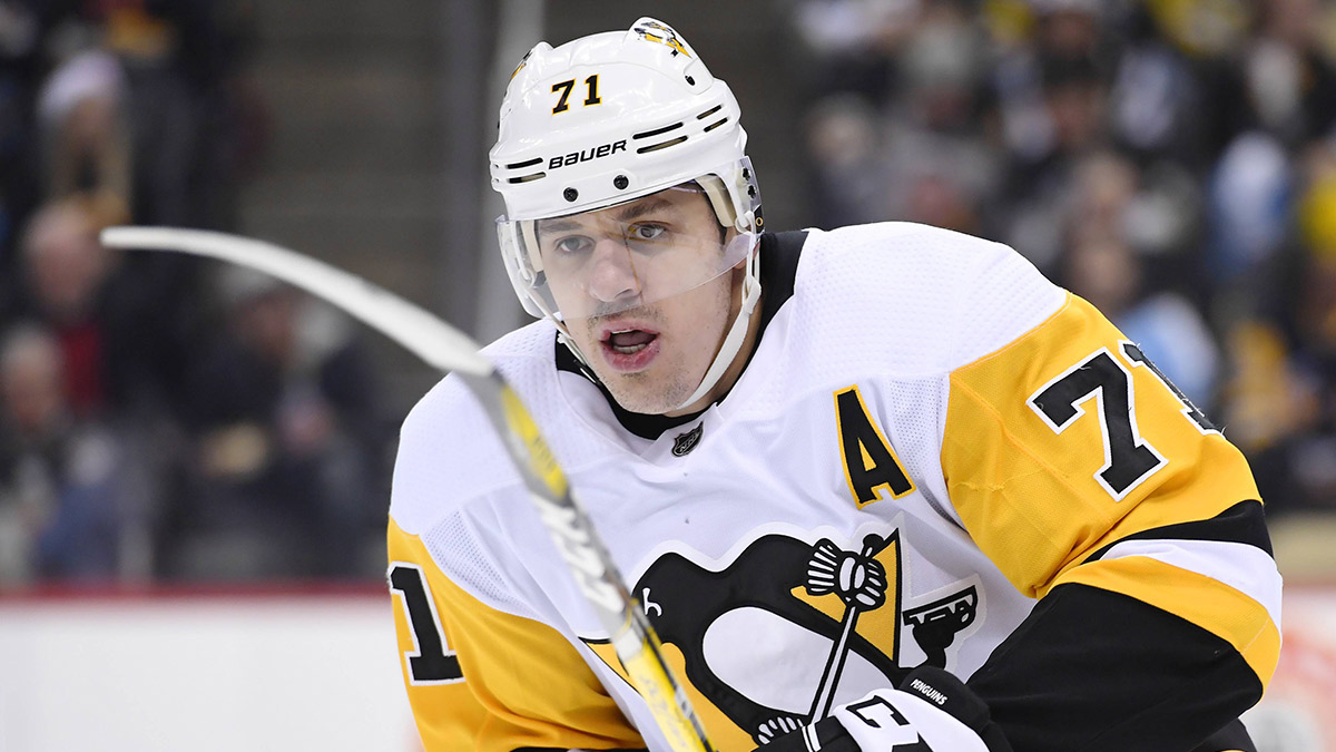 Хоккеист Евгений Малкин