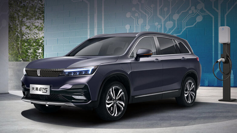 Новый китайский бренд автомобилей Skywell назвал цены на кроссовер ET5