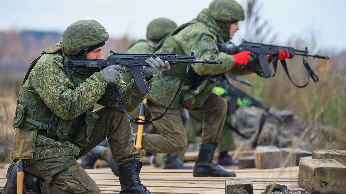 Учения мобилизованных граждан