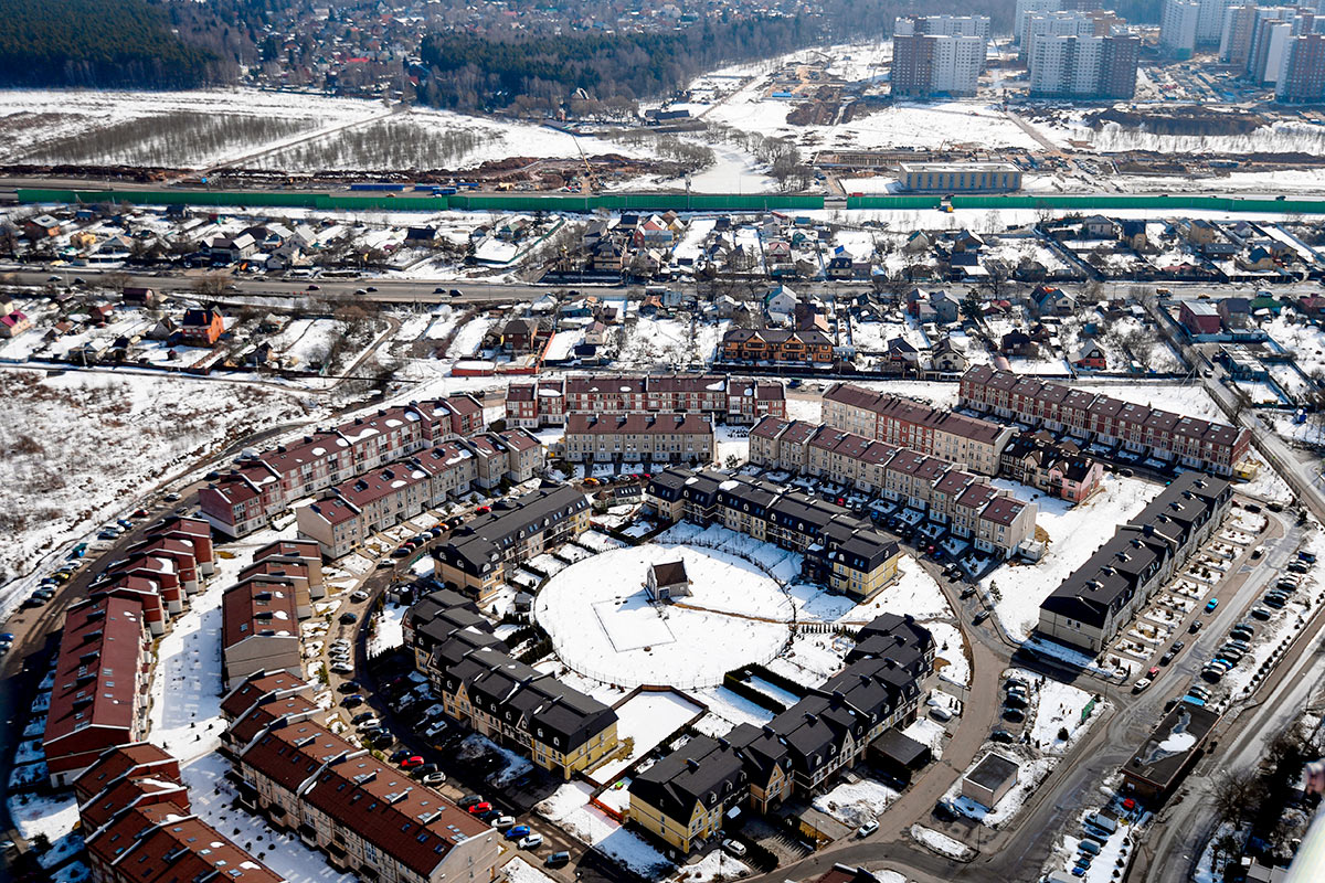 Жилой комплекс "Изумрудный" в Новомосковском административном округе Москвы