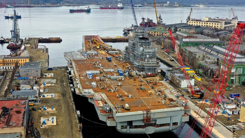 В 2024 году построят крупнейший на северо-западе РФ док для ремонта авианосцев