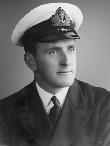 Командир эсминца «Глоууорм» Джерард Руп