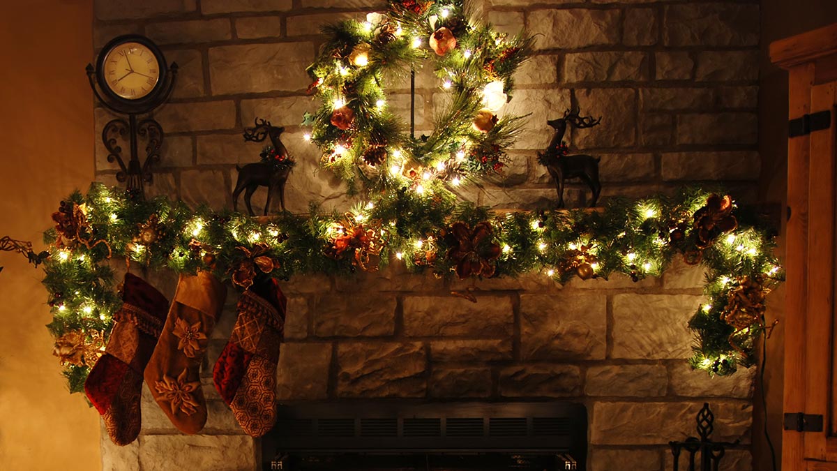 Минималистичный новогодний декор