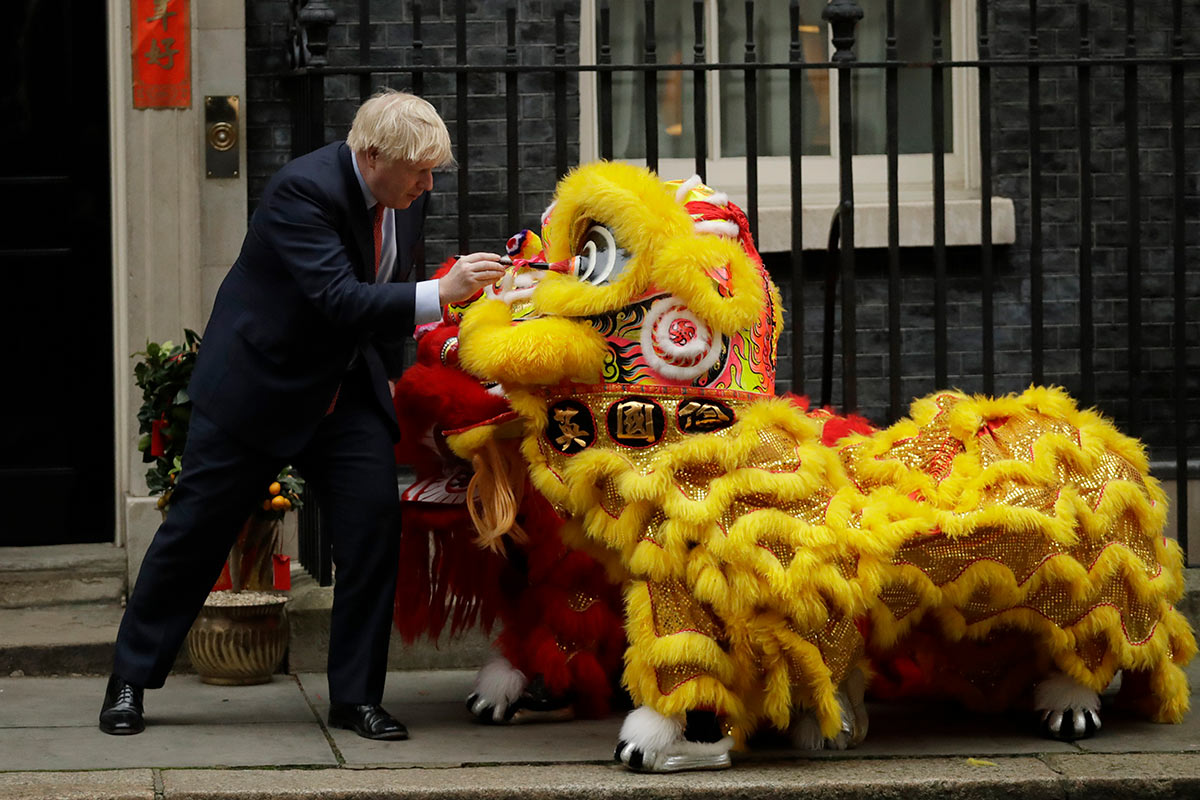 Экс-премьер-министр Великобритании Борис Джонсон
