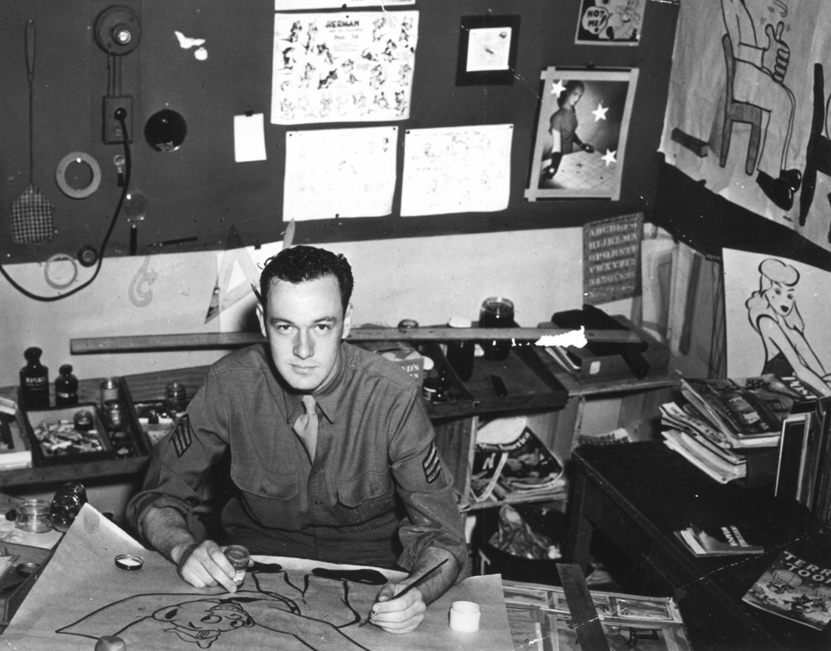 Стэн Ли в армии