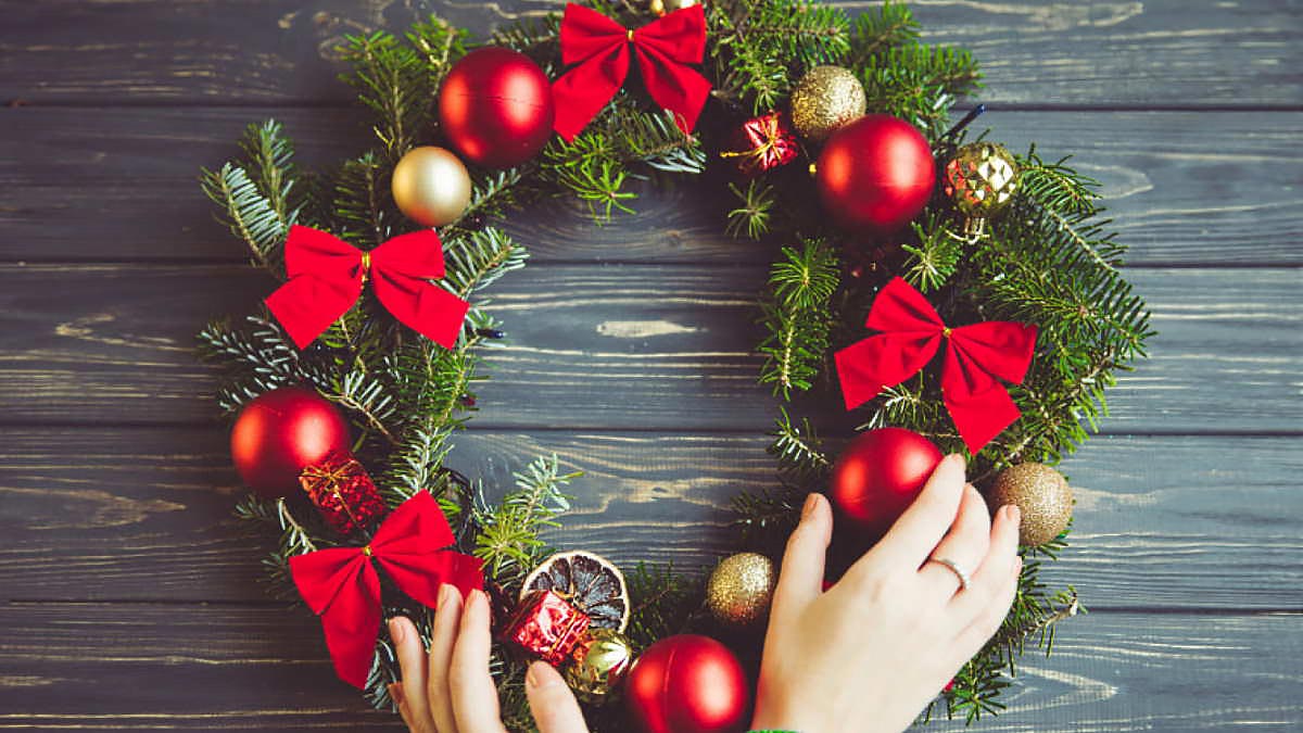 Минималистичный новогодний декор