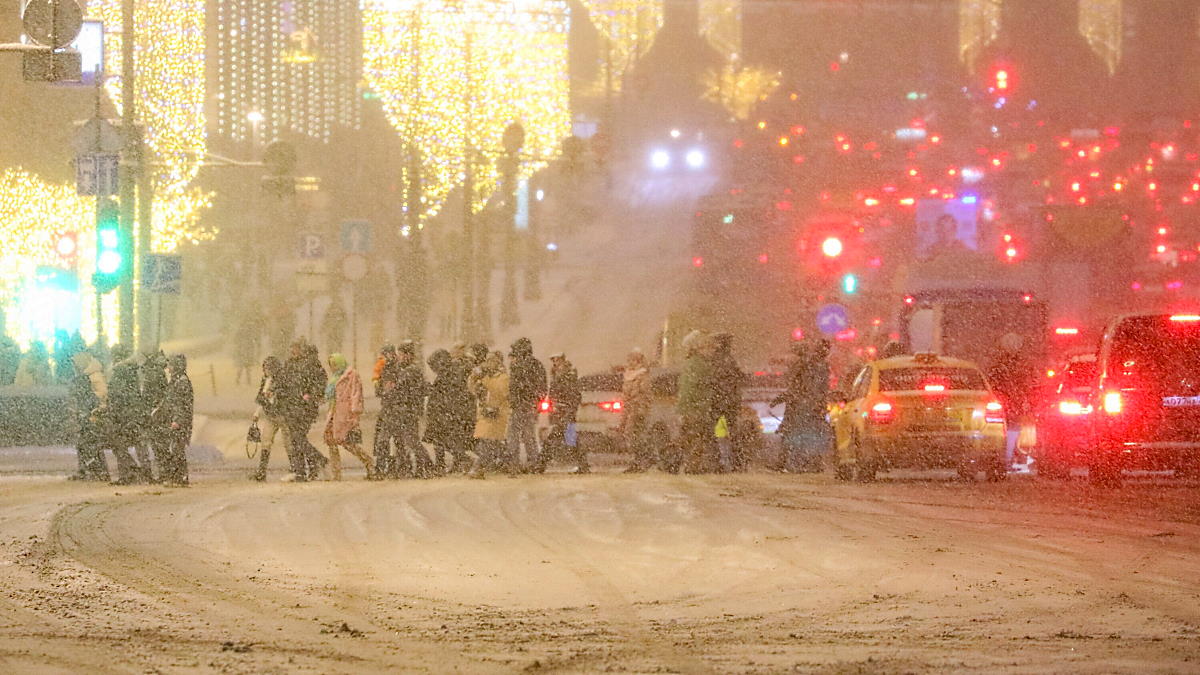 снежная погода