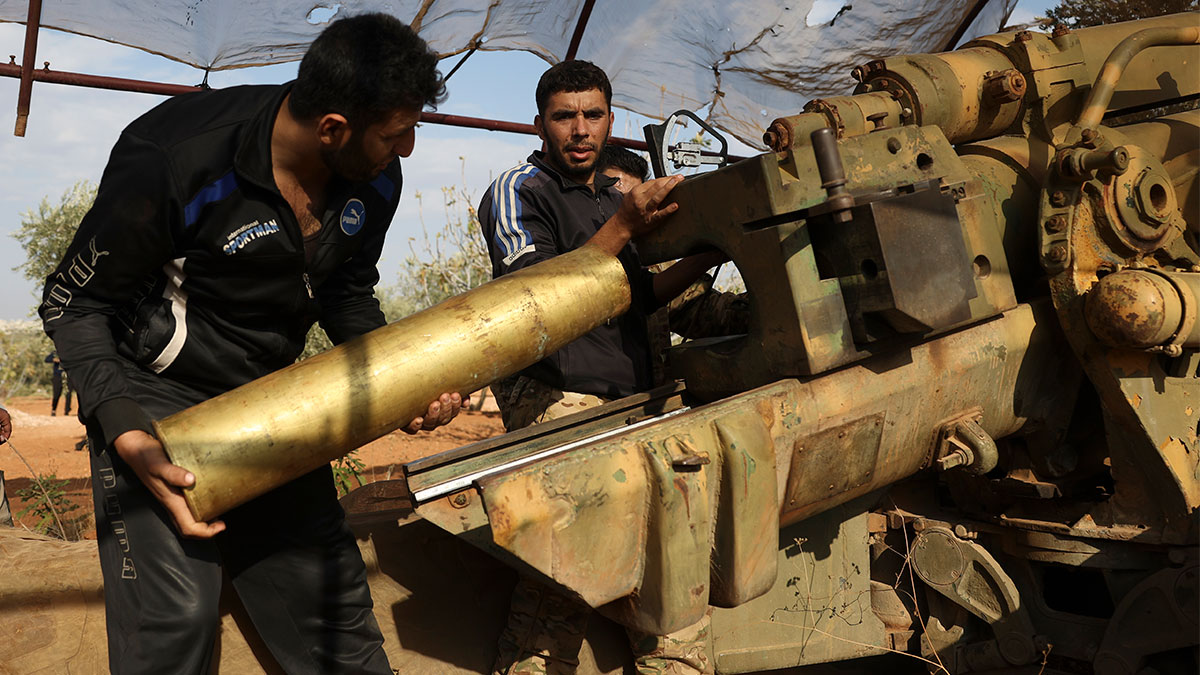 Обстрелы в Сирии