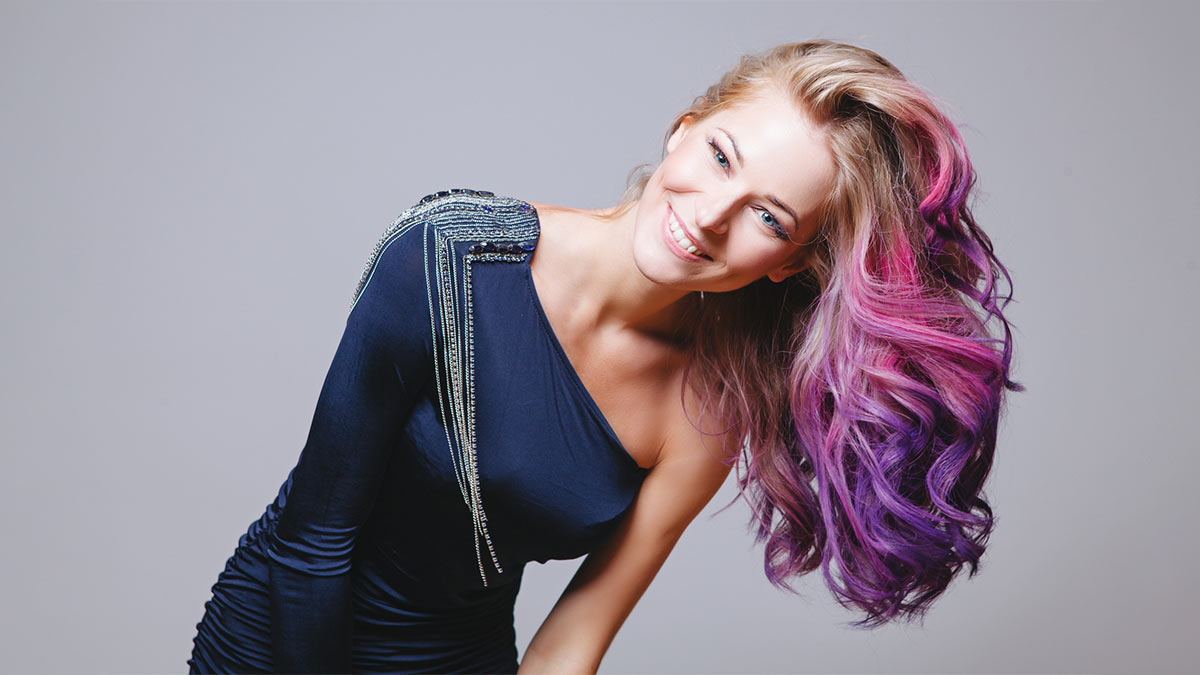 Окрашивание омбре