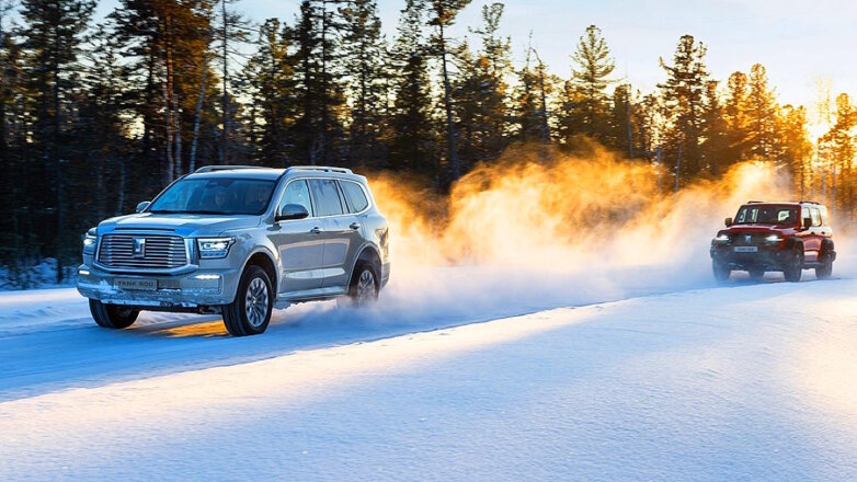 Китайские внедорожники Tank испытали холодом в Сургуте