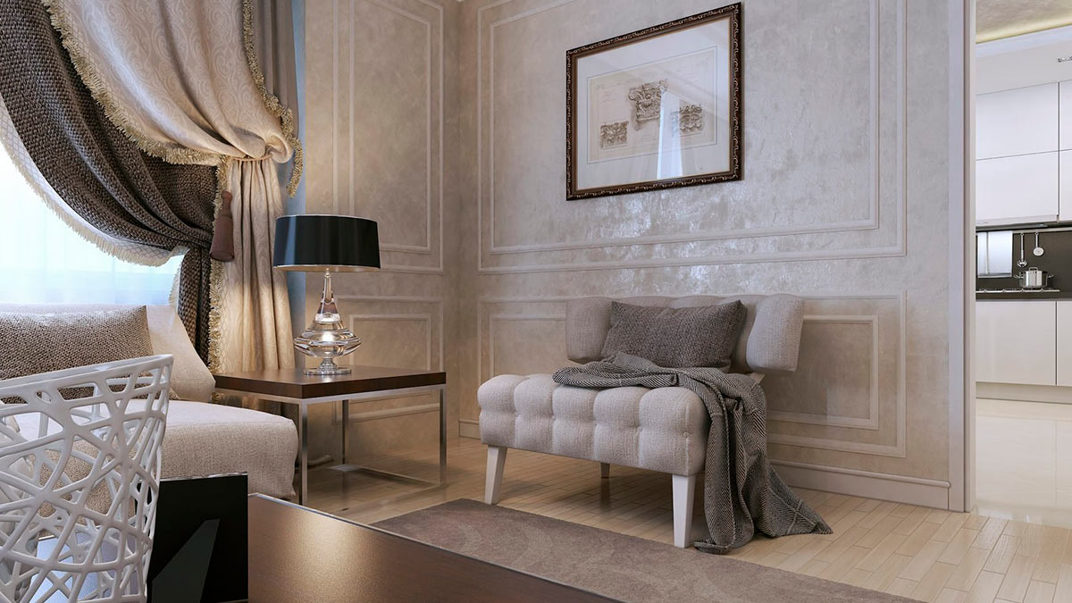 Используйте декоративную штукатурку