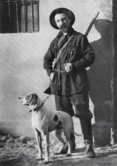 Писатель Михаил Пришвин в 1910-е гг.